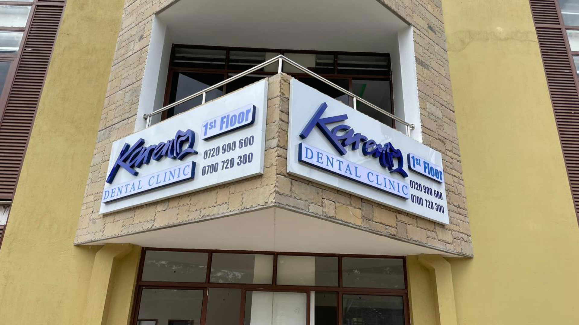 Karen Dental Clinic branch signage, Karen, Nairobi